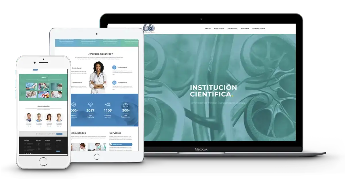 Páginas web profesionales para médicos